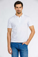 POLO SLIM 1/2 MALHA CONTRASTE