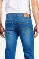 CALÇA JEANS SLIM BLUE WASH 93