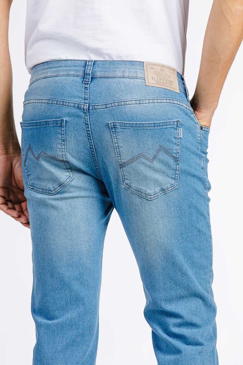 CALÇA JEANS SLIM LIGHT BLUE 93