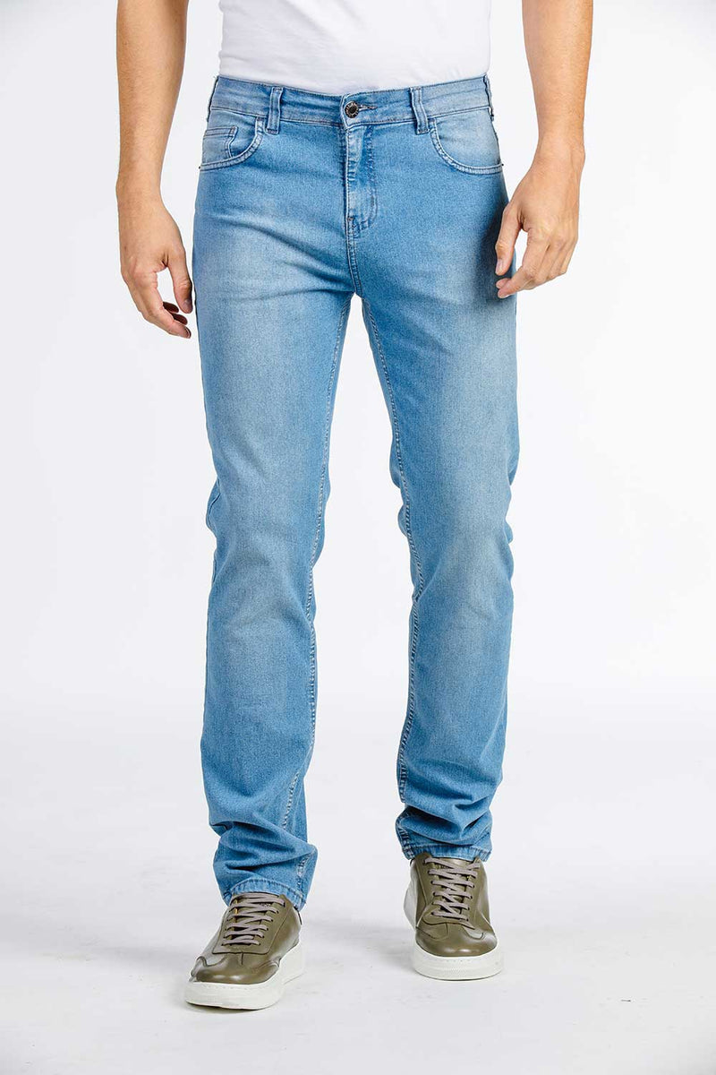 CALÇA JEANS SLIM LIGHT BLUE 93