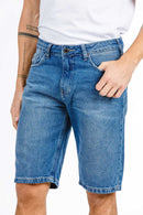 BERMUDA JEANS BLUE WASH BASIC