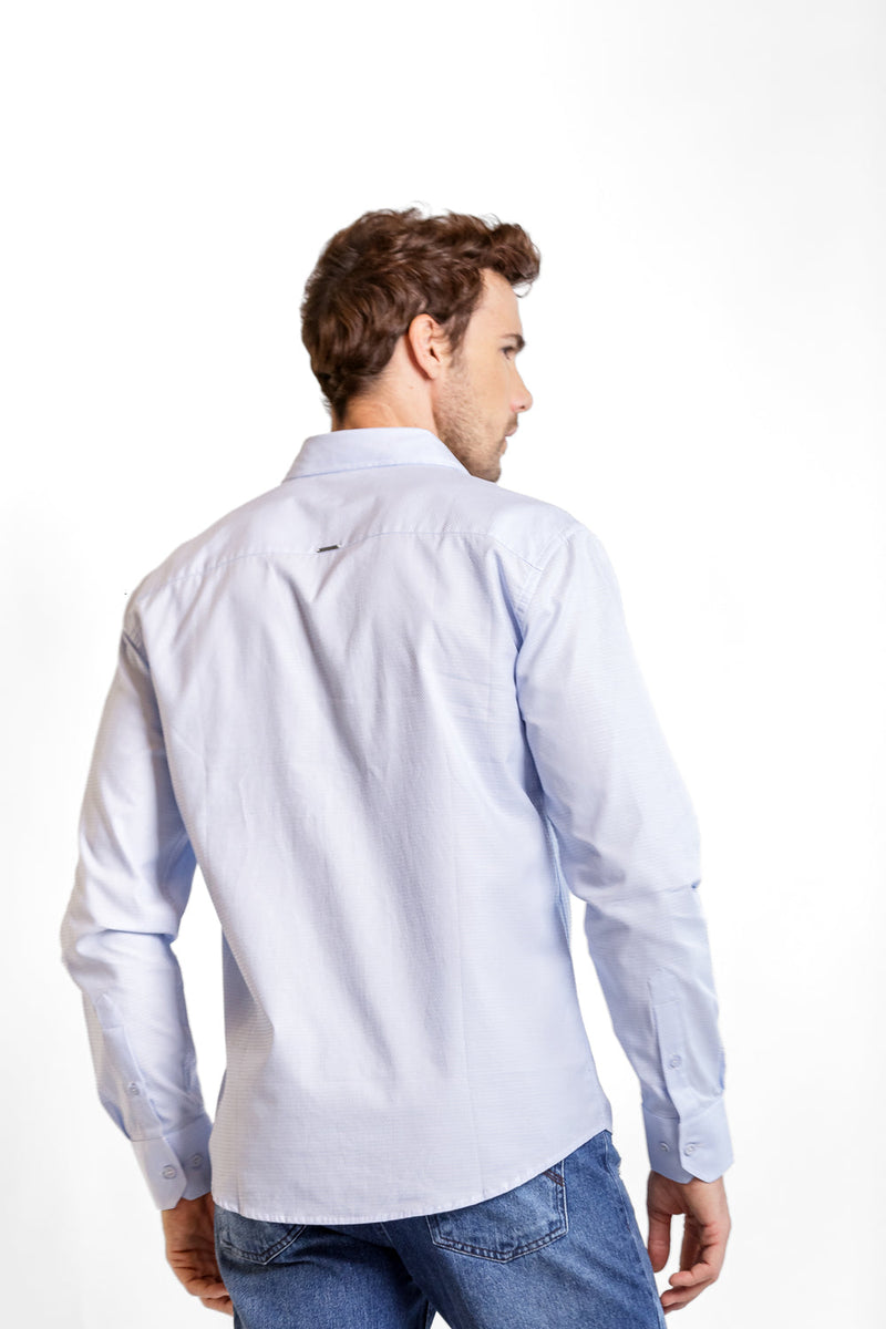 CAMISA COMFORT M/L URBAN BLUE