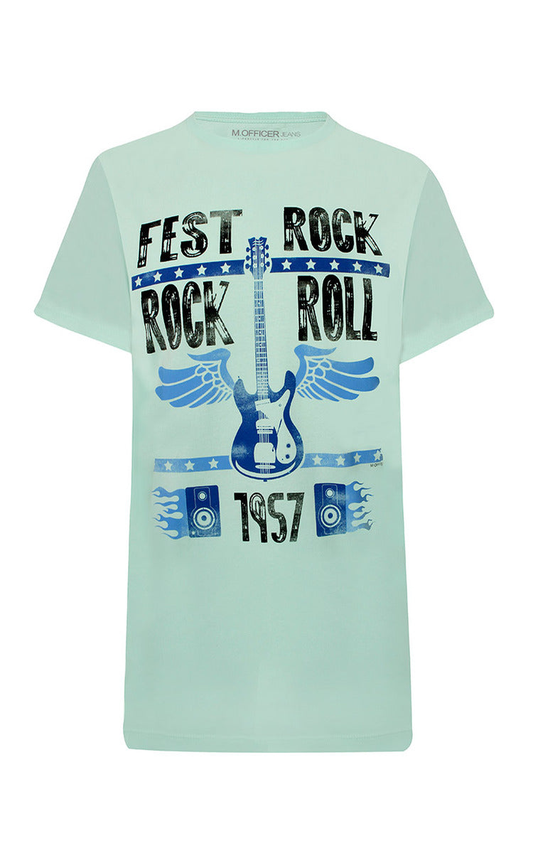 CAMISETA COMFORT M/C FEST ROCK