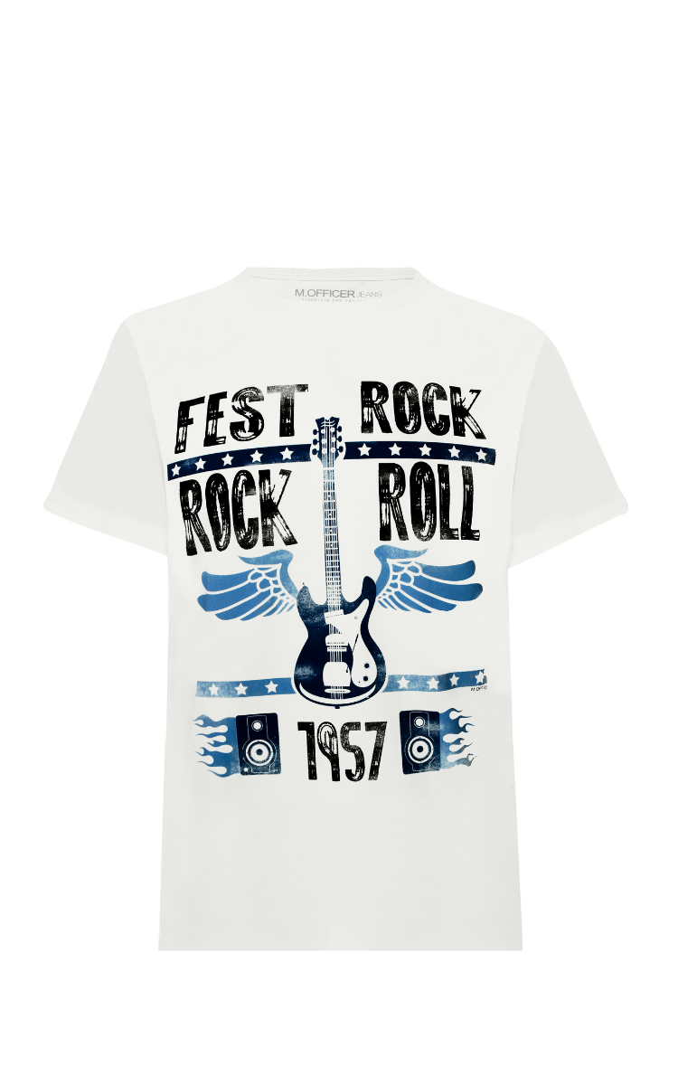 CAMISETA COMFORT M/C FEST ROCK