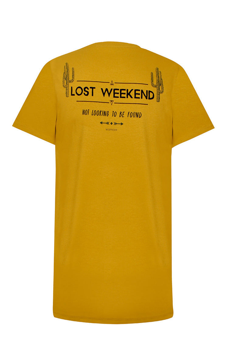 CAMISETA COMFORT M/C LOST WEEKEND