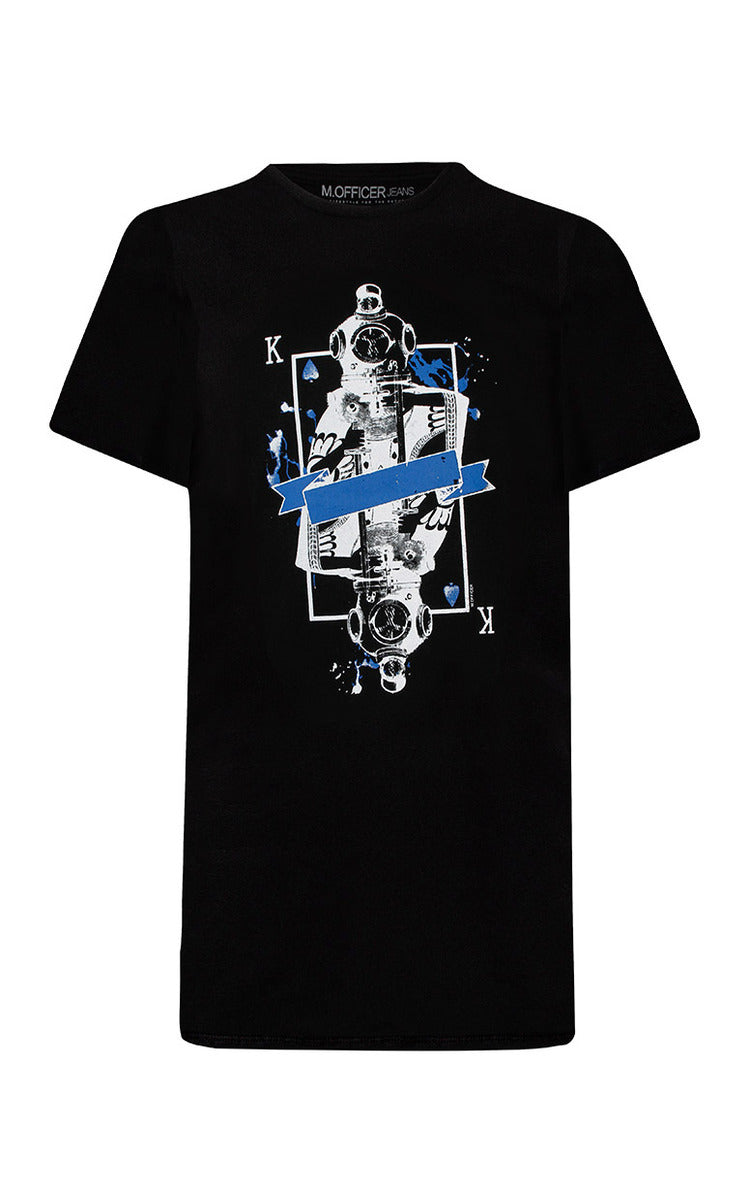 CAMISETA COMFORT M/C CARDS