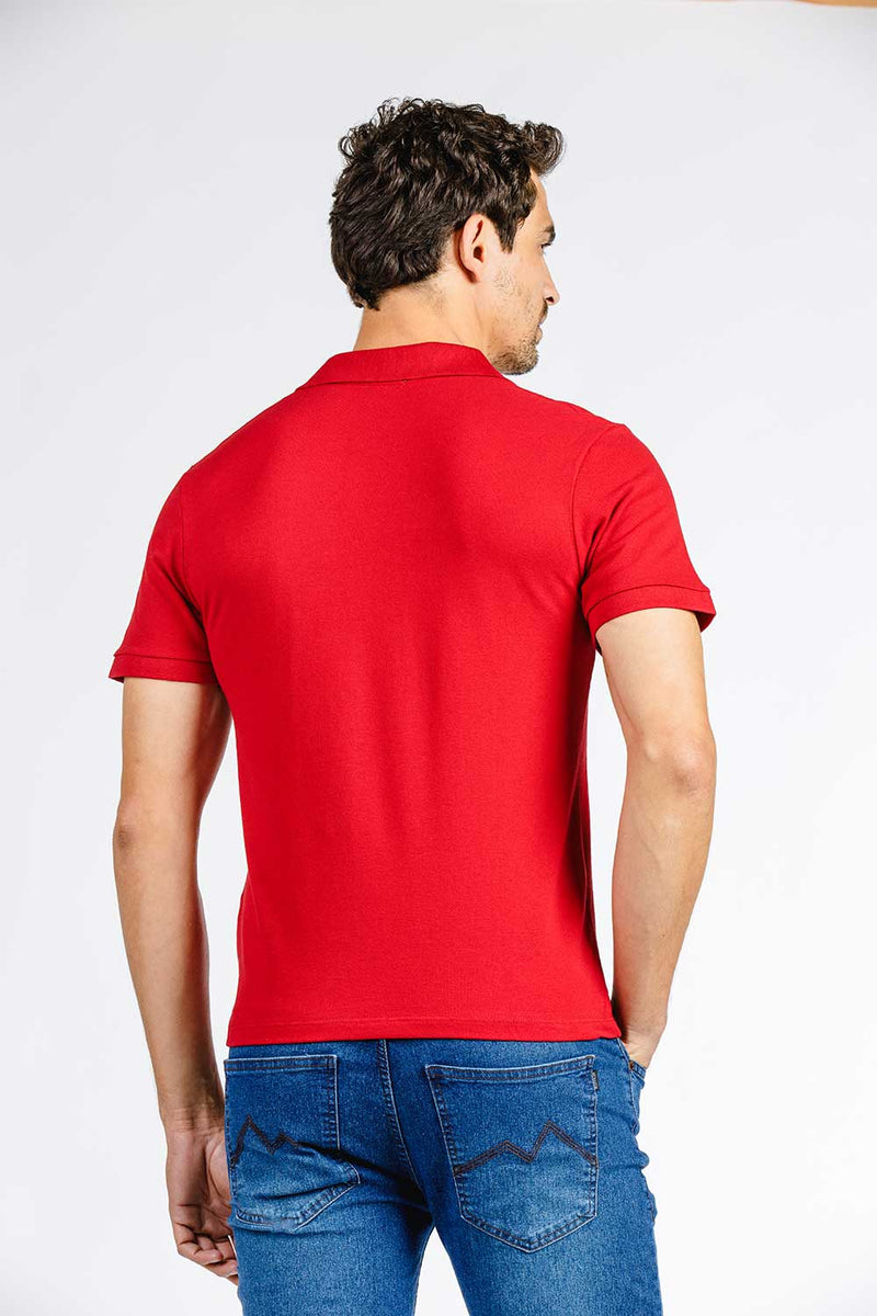 POLO SLIM BASIC PIQUET C/ELASTANO