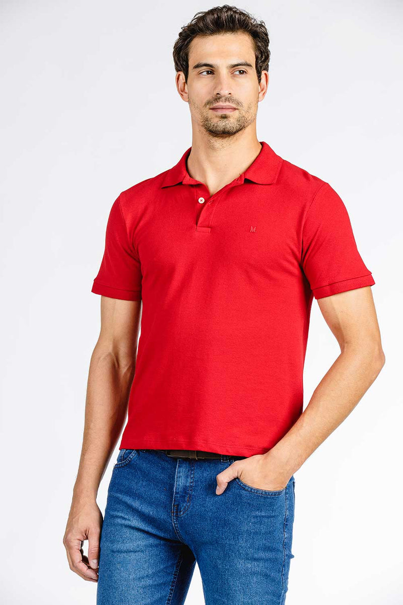 POLO SLIM BASIC PIQUET C/ELASTANO