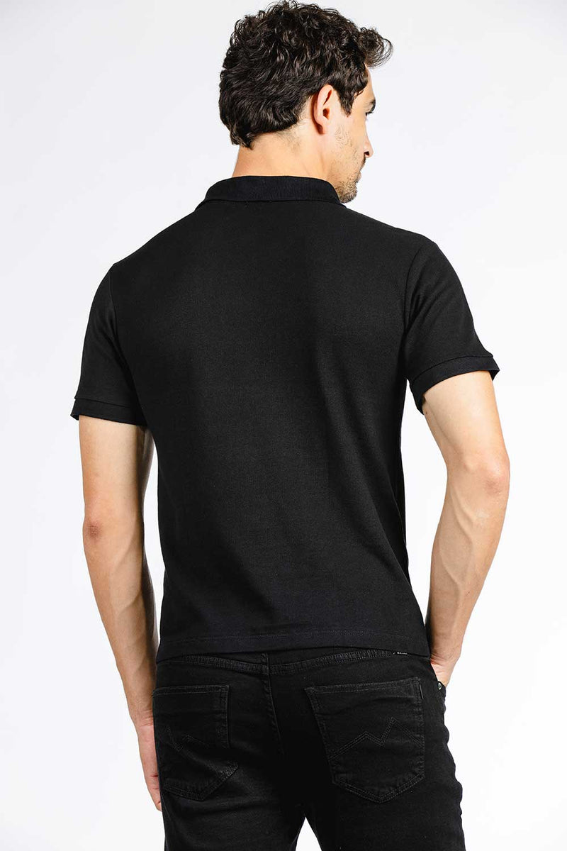 POLO SLIM BASIC PIQUET C/ELASTANO