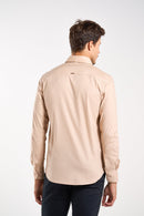 CAMISA SLIM M/L C/ELASTANO MASCULINA 25